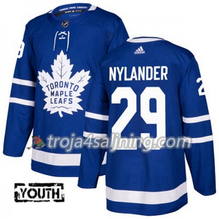 Toronto Maple Leafs tröja William Nylander 29 Adidas 2017-2018 Blå Authentic - NHL Tröjor Barn Toronto Maple Leafs tröja William Nylander 29 Adidas 2017-2018 Blå Authentic - NHL Tröjor Barn